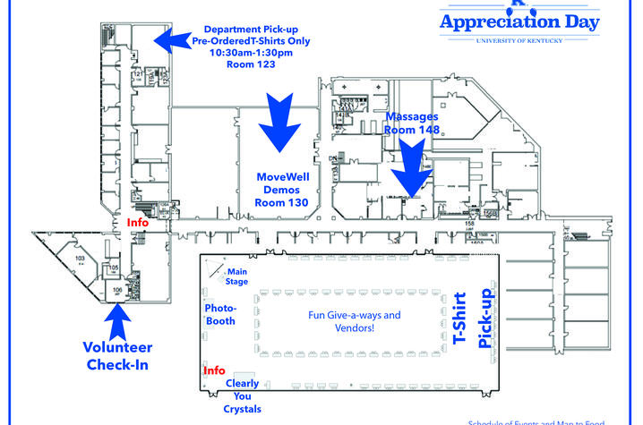 Activities Map for Appreciation Day 2017