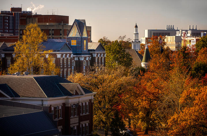 University of Kentucky campus in the fall