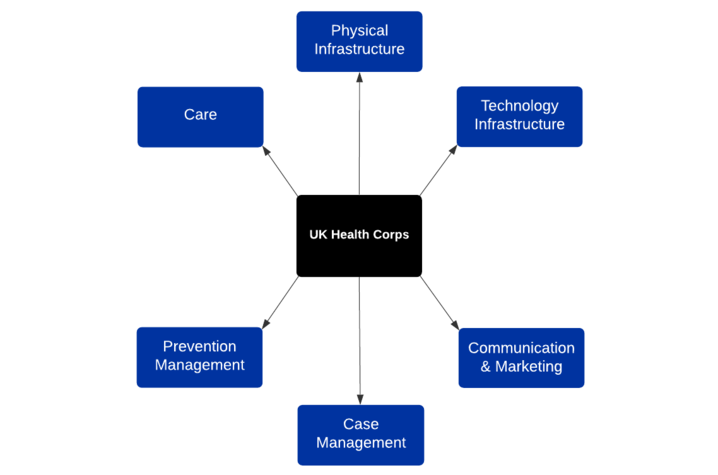 UK Health Corps logo