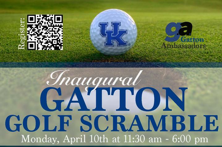Inaugural Gatton Golf Scramble - Monday, April 10 at 11:00am