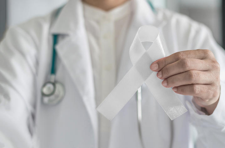 Support White: The Lung Cancer Ribbon