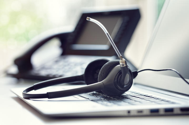 Getty Image of Phone and Headset