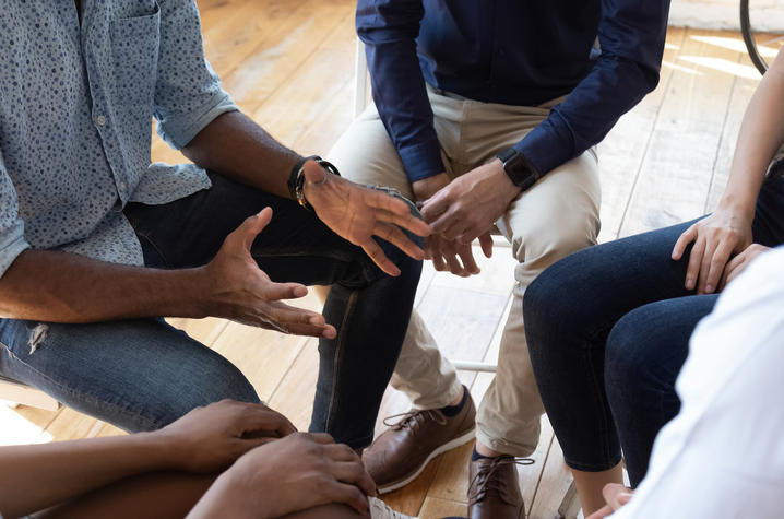 Stock photo of focus group