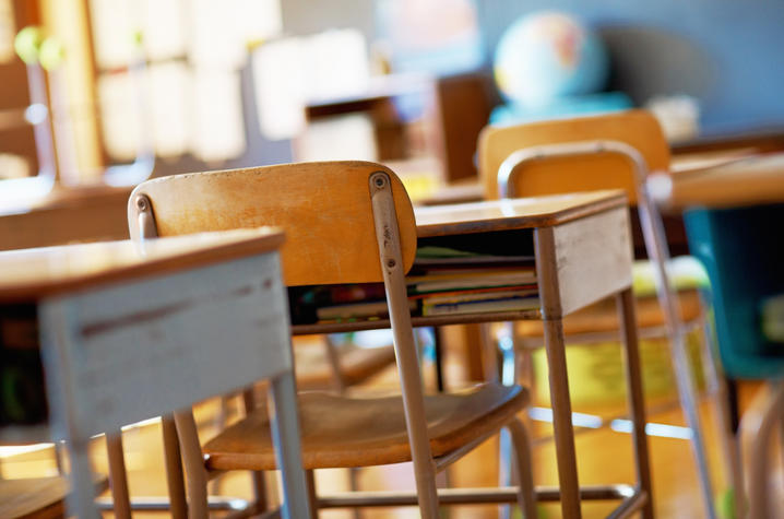 Photo of School Desks