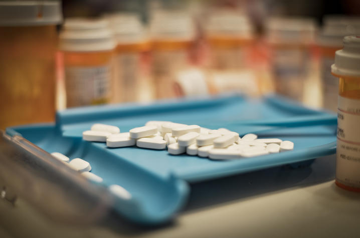 Pill sorting in a pharmacy