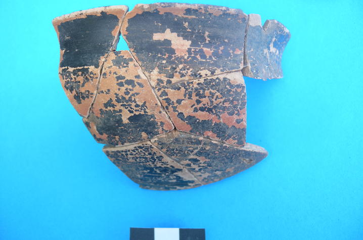 photo of Greek late archaic skyphoid cup 