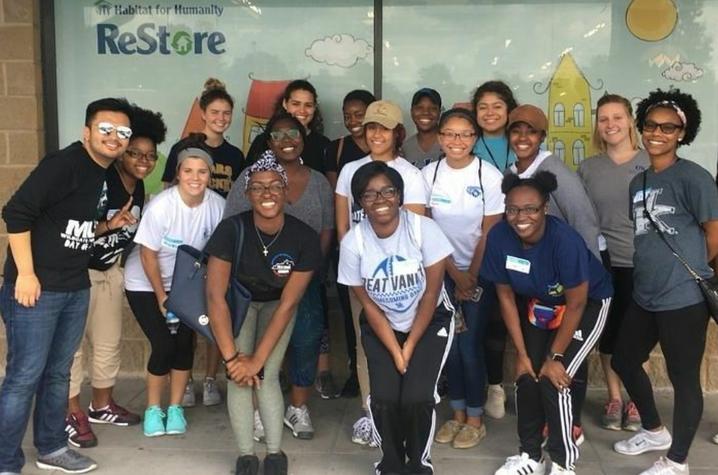 photo of group of volunteers at Habitat for Humanity's ReStore