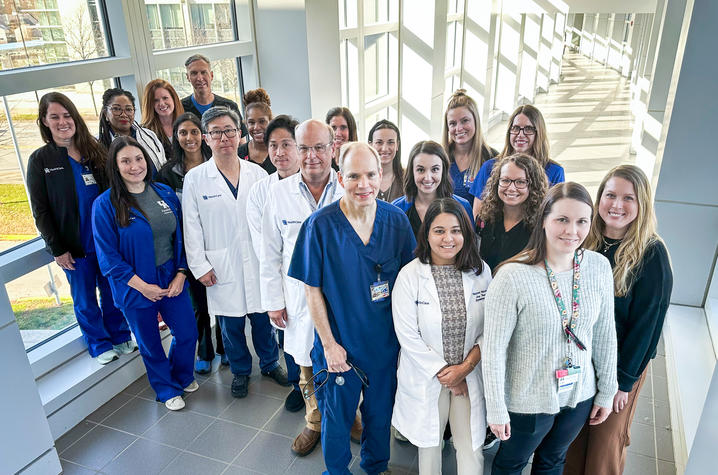 Image of the transplant team