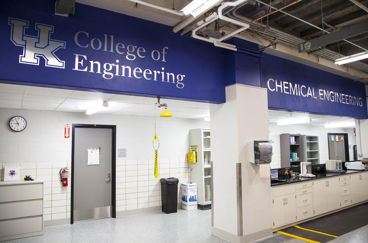 Photo of new Chemical Engineering Unit Operations Laboratory