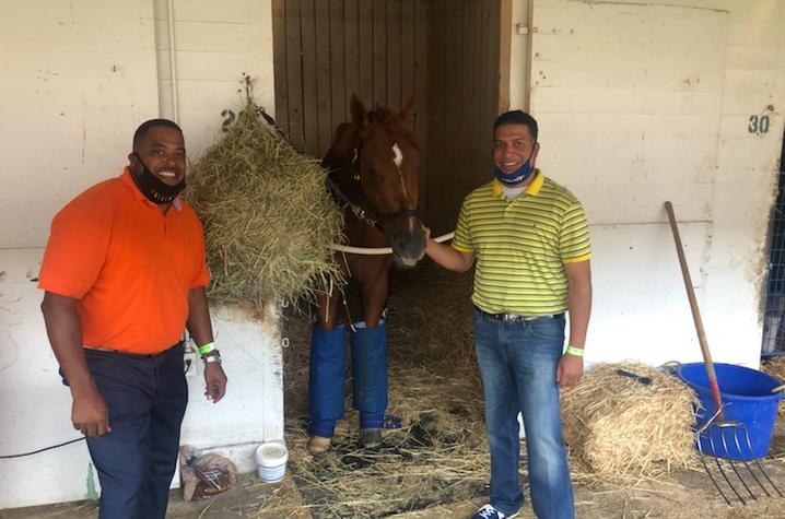 Ray Daniels and Greg Harbut are helping give minorities a boost in the equestrian industry. Photo provided by Ray Daniels.