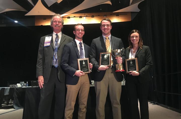 Dr. John Murphy (moderator), Drew Spargo, Zack Haffler, and Jordan Rice