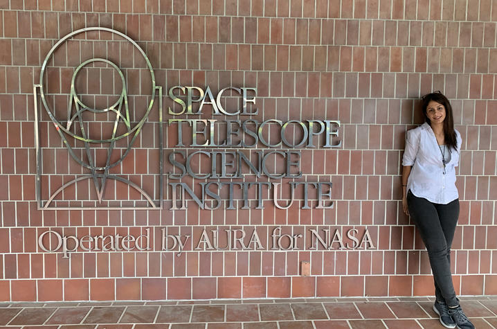 photo of Maryam Deghanian at Space Telescope Science Institute