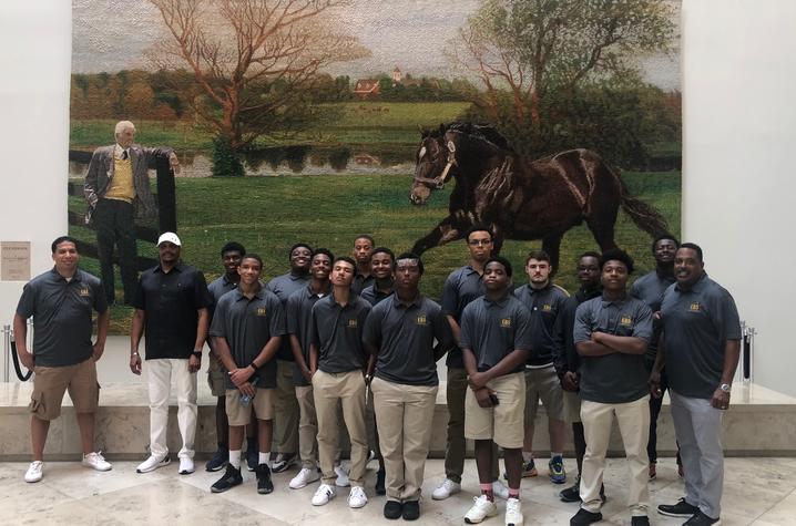 Ray Daniels and Greg Harbut are helping give minorities a boost in the equestrian industry. Photo provided by Ray Daniels.