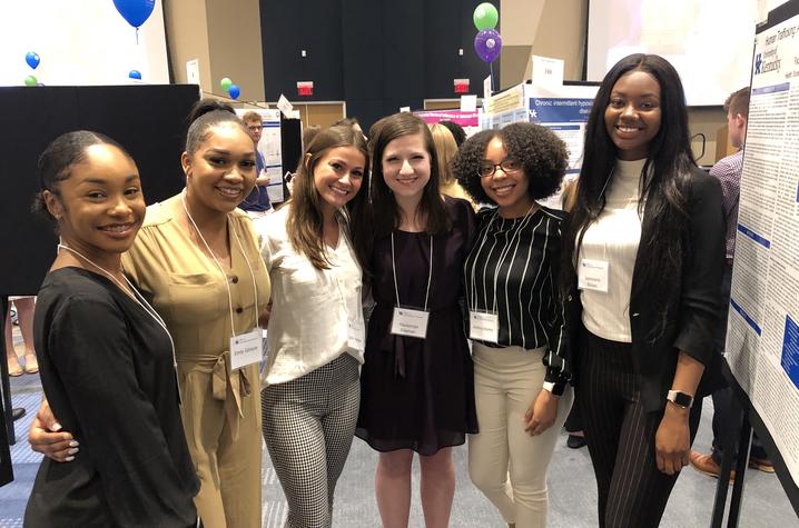 UK student researchers at the Showcase of Undergraduate Scholars in 2019.