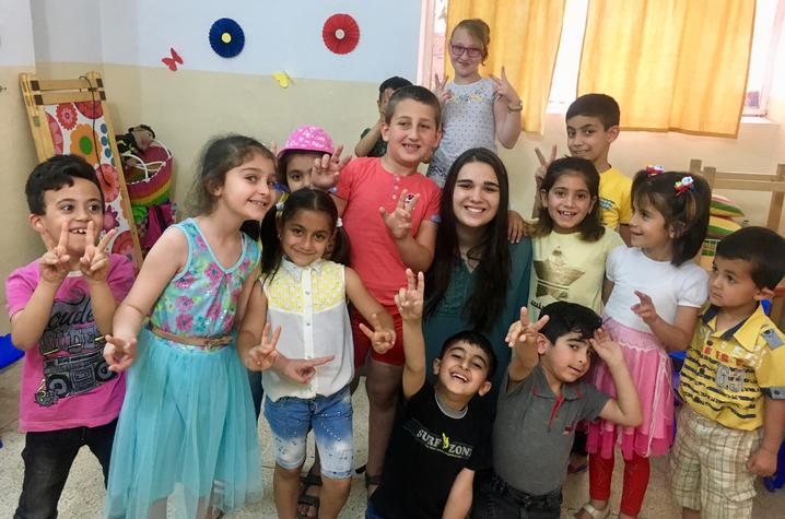 Josie Dupler traveled to Iraq and Turkey to teach and tutor immigrant children