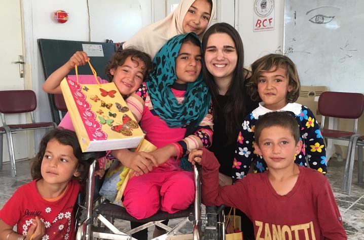 Josie Dupler traveled to Iraq and Turkey to teach and tutor immigrant children