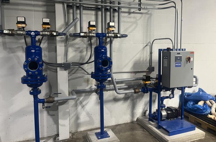Adding the Helios Tube Cleaning System to two chillers will improve efficiency, saving tens of thousands of dollars a year. 