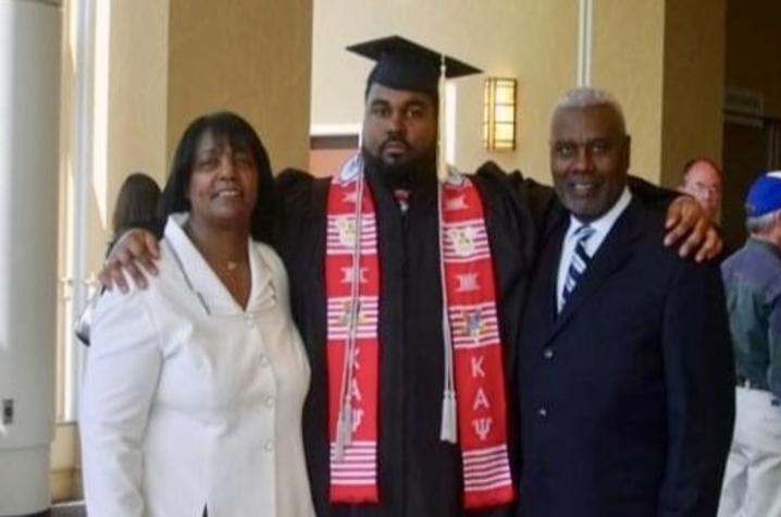 Sylvester Miller II and parents
