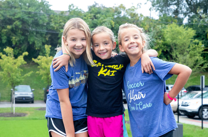 image of three girls 