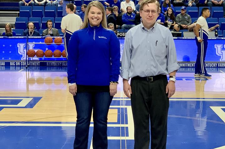 Beth Hanneman (left) and Erik Myrup (right).