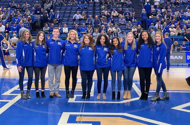 DanceBlue 2020 chair team.