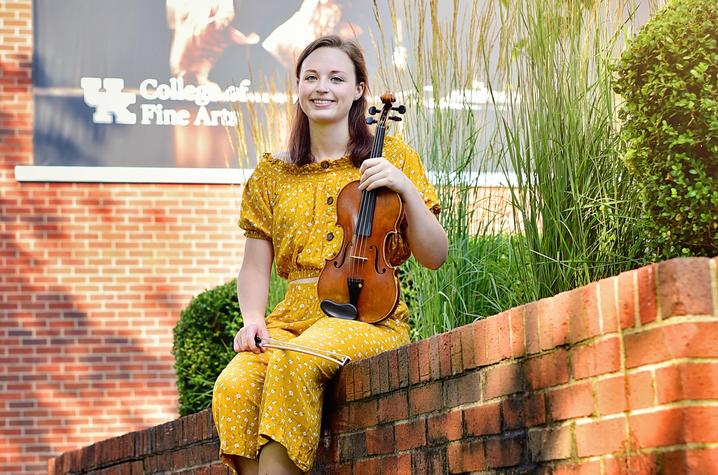 photo of UK violinist Madison Jones