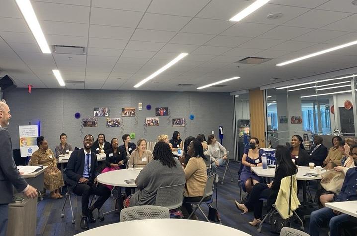 awardees enjoy a morning of reflection