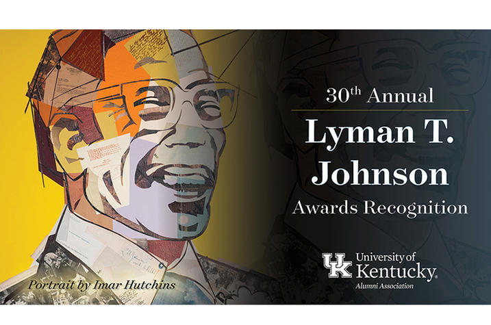 artistic image of Lyman T. Johnson with the wording "30th Annual Lyman T. Johnson Awards Recognition"