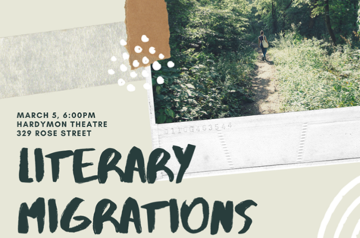 photo of poster for 2020 Lafayette Seminar "Literary Migrations"