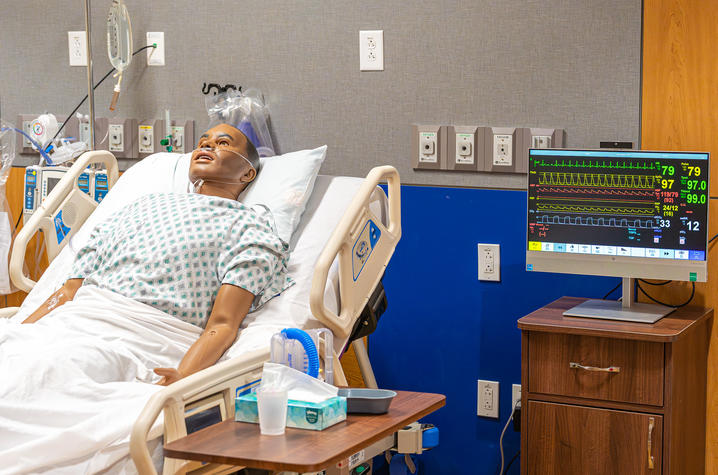 a high fidelity patient mannequin