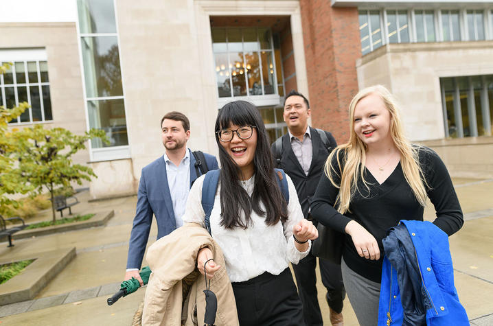 Photo of Students Walking