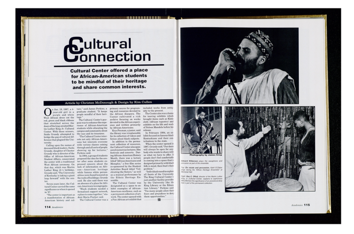 1994 Kentuckian feature on UK MLK Center