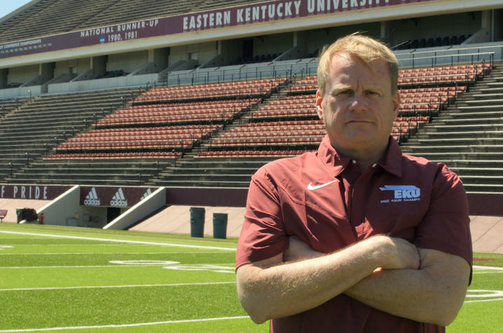 EKU Coach Walt Wells