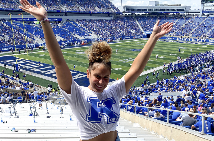 Ben-Gal Cheerleader's Super Bowl trip  University of Kentucky College of  Health Sciences