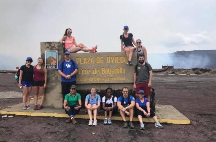 UKCD students in Ecuador