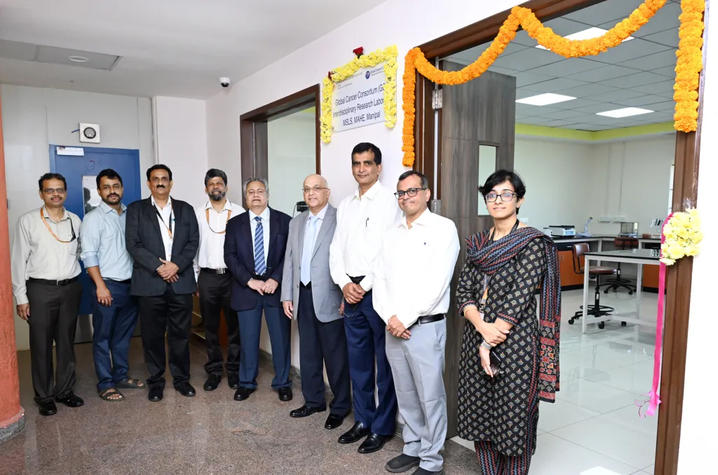 Lab opening at Manipal University