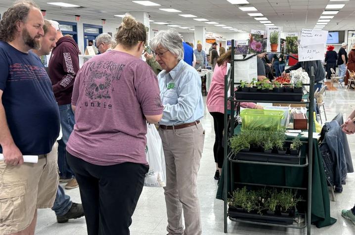 Participants could save, buy, trade and share heirloom seeds
