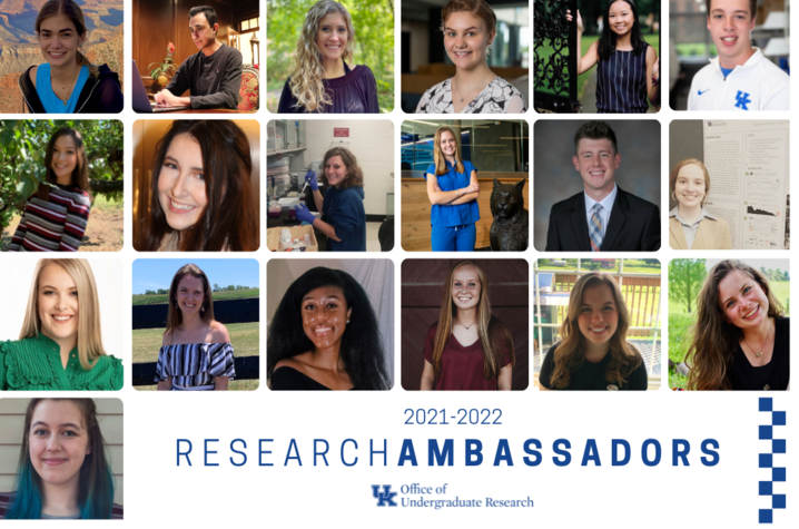 2021-2022 UK Undergraduate Research Ambassadors. 