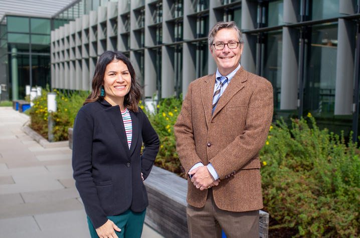 (right) Principal investigatorJonathan Thomas, Ph.D., professor and chair, UK College of Education Department of STEM Education and Co-principal investigator Cindy Jong, Ph.D., professor, UK College of Education Department of STEM Education. 