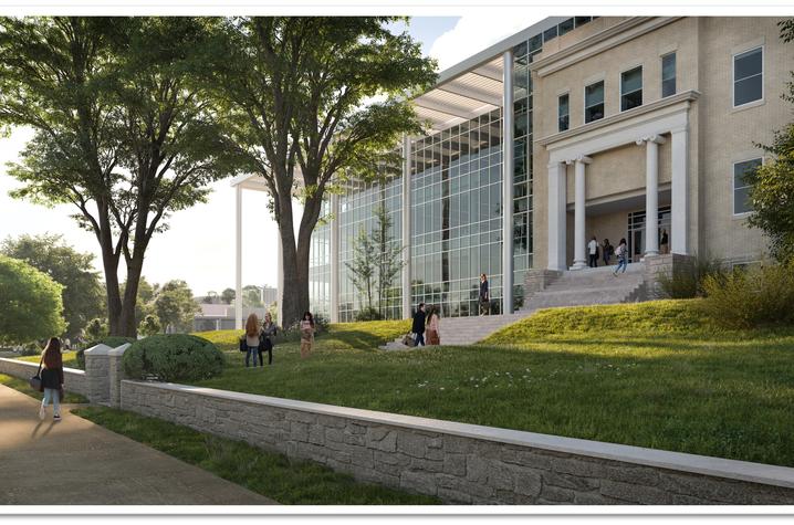 A rendering of the Scovell renovation. Photo provided. 