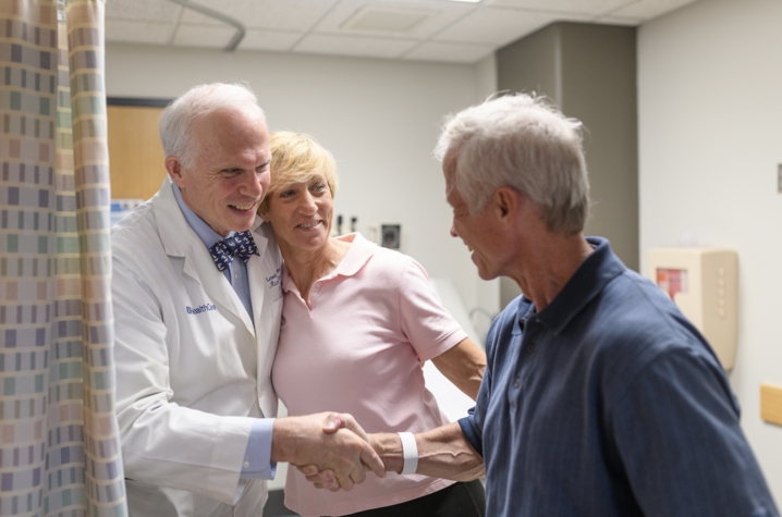 Dr. Lowell Anthony with Cathy and Joe Marksteiner