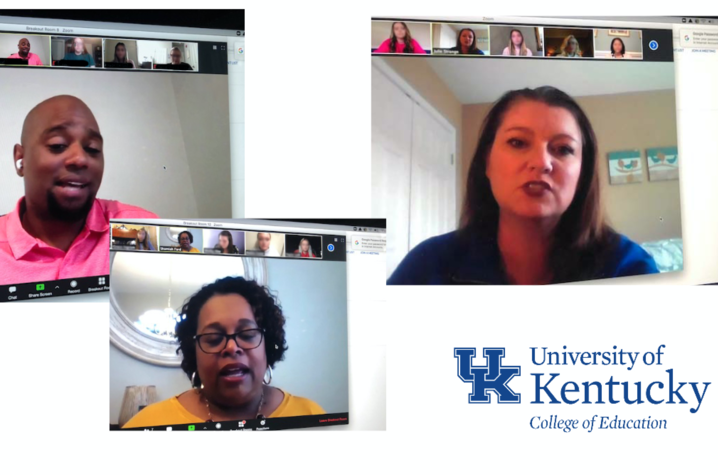 UK student teachers participated in virtual mock interviews.