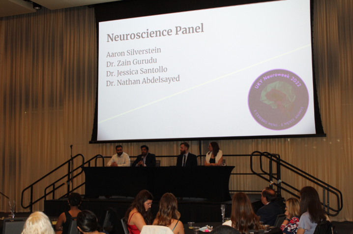 The Neuroscience Gala included a panel discussion among neuroscience leaders at UK. | Photo Provided