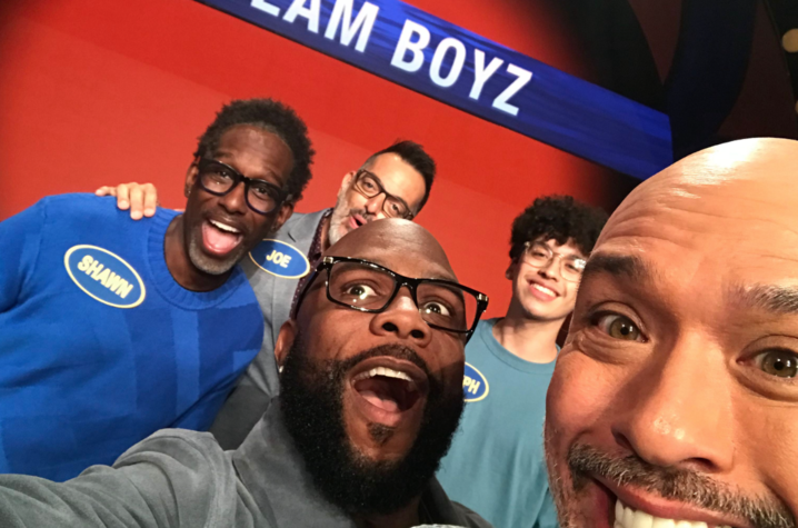 Photo of Boyz II Men on Celebrity Family Feud