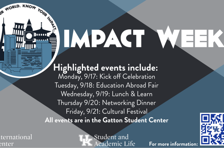 Impact Week Schedule