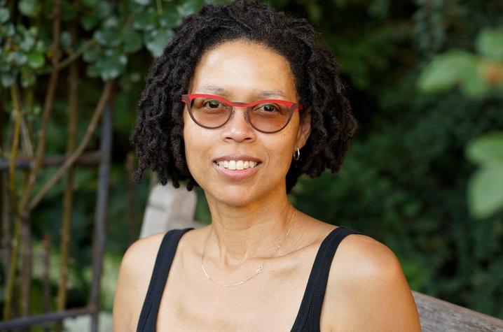 headshot photo of Evie Shockley by Nancy Crampton