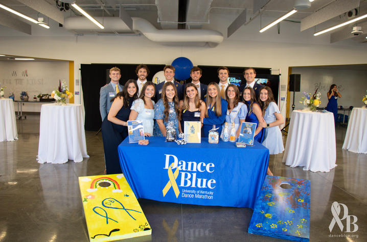 DanceBlue Silent Auction 2023. Photo provided by DanceBlue.