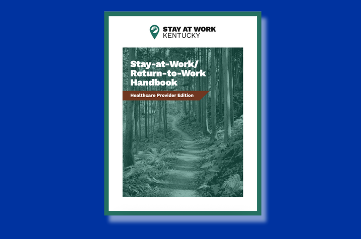 Stay at work handbook health care provider edition Cover of Stay at work handbook health care provider edition