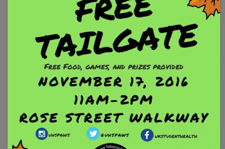 Tobacco Free Tailgate Flyer