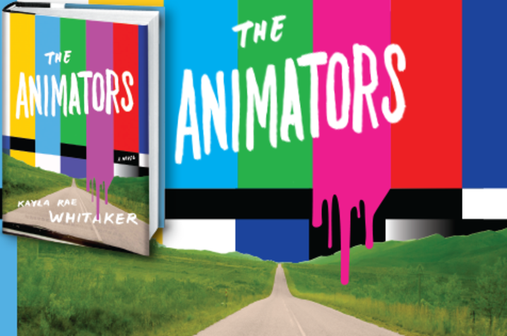 photo of ad for "The Animators" by Kayla Rae Whitaker